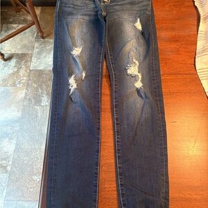 Kancan Distressed Blue Women's Jeans